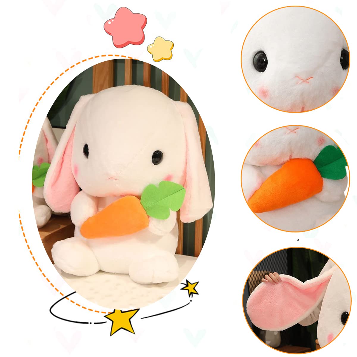 Amazon.co.jp: MDXMY ウサギのぬいぐるみ イースターラビット